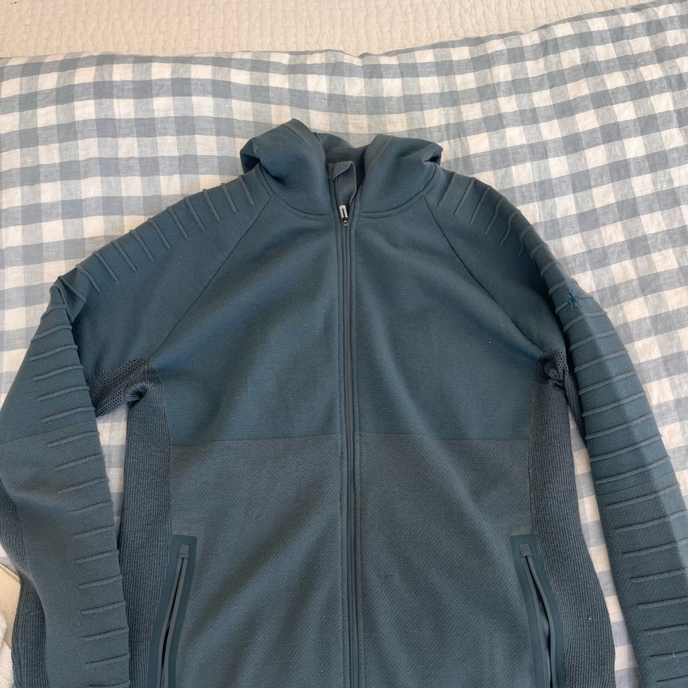 Smartwool Gray Full-Zip sweater